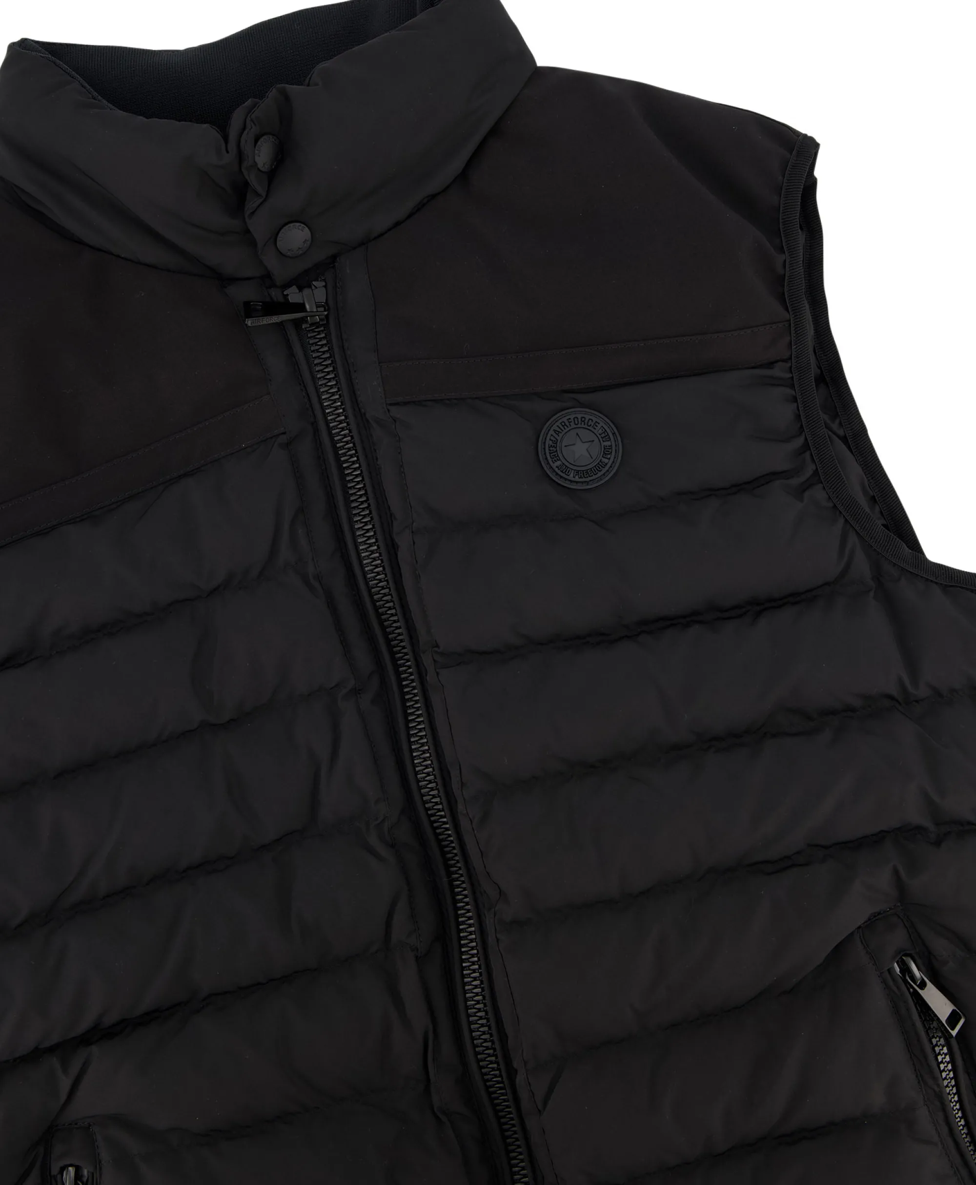 Discount Bodywarmer Jas Zwart Heren Jassen