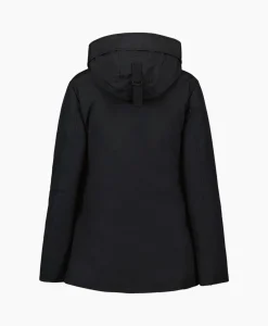 Hot Gewatteerde Jas 4 Pocket Parka Zwart Dames Jassen