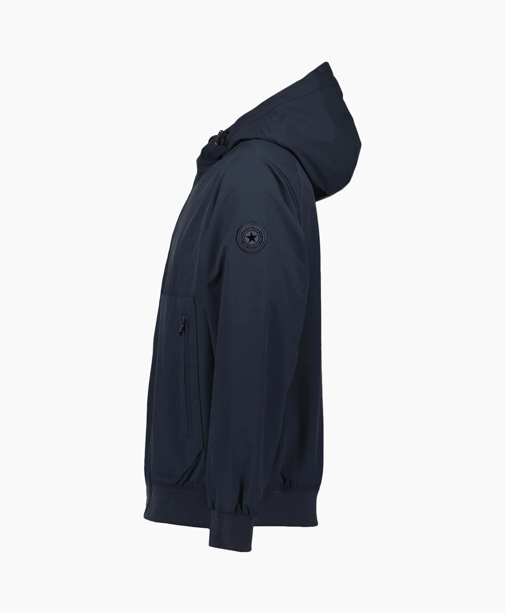Jack Hooded Four-Way Stretch Donker Blauw Heren Jassen