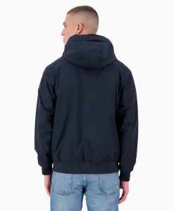 Jack Hooded Four-Way Stretch Donker Blauw Heren Jassen