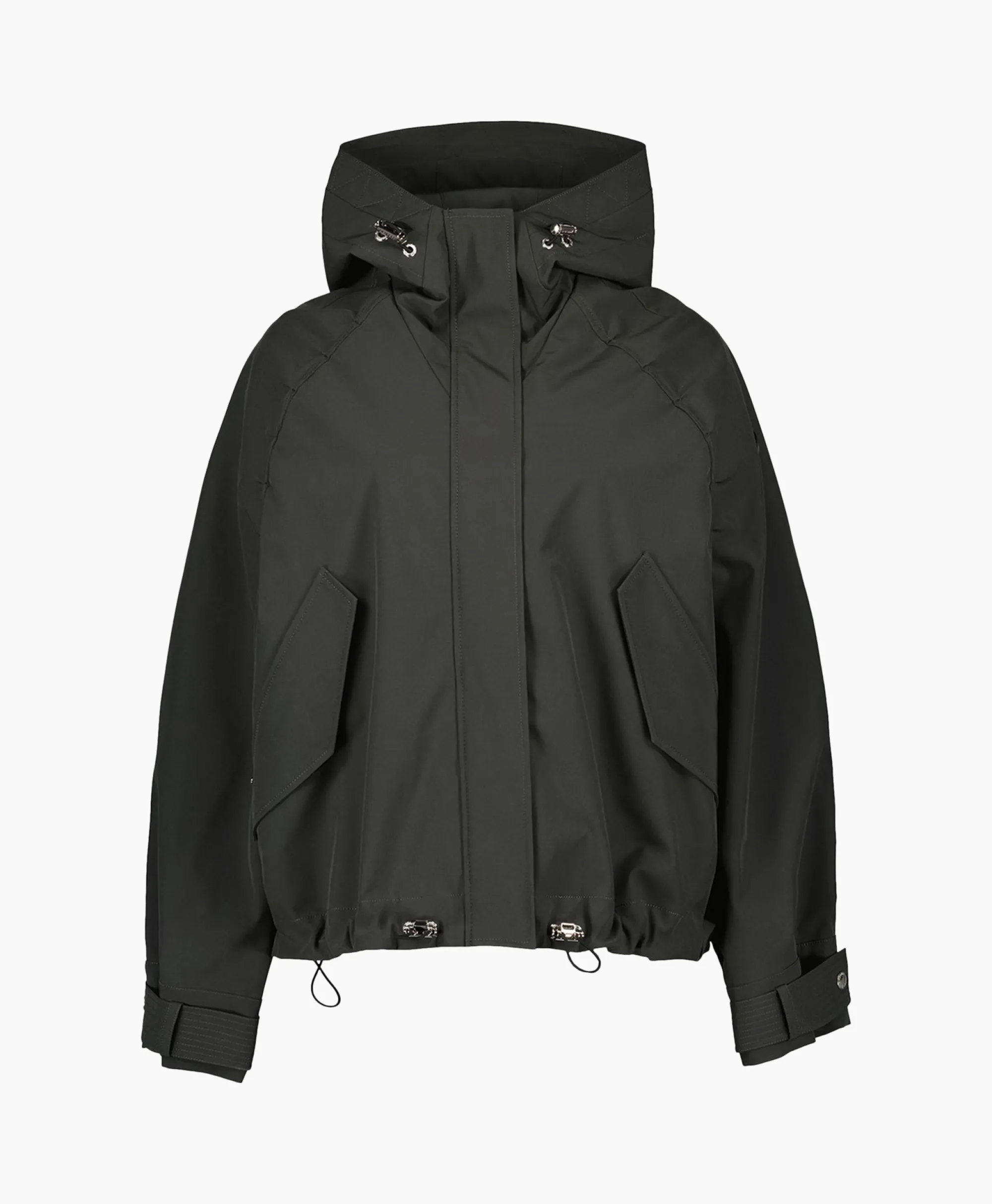 New Jack Oversized Softshell Zwart Dames Jassen