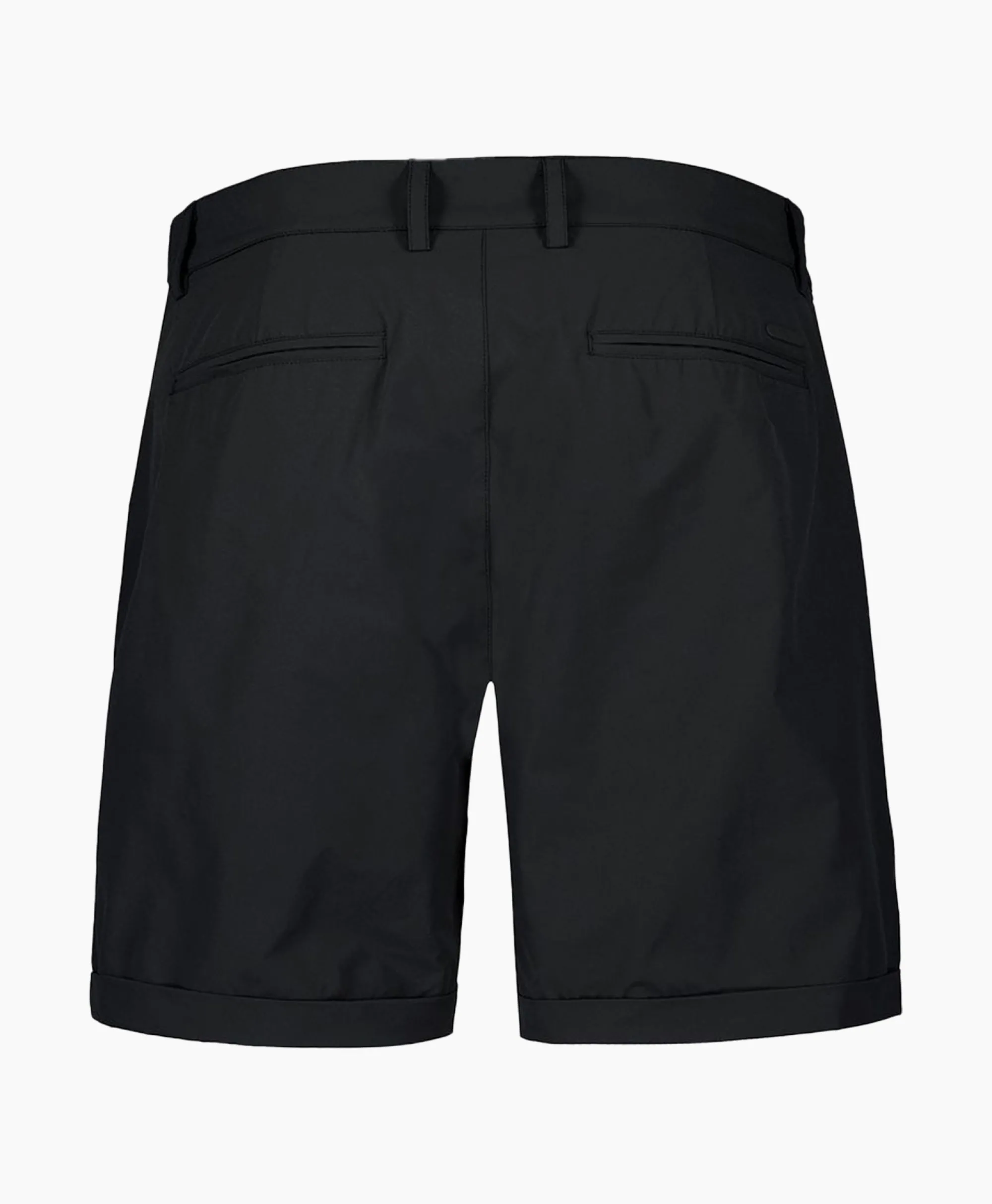 Outlet Short Solid Quick Dry Zwart Heren Broeken