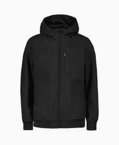 Airforce Softshell Jas Hooded Zwart*Heren Jassen