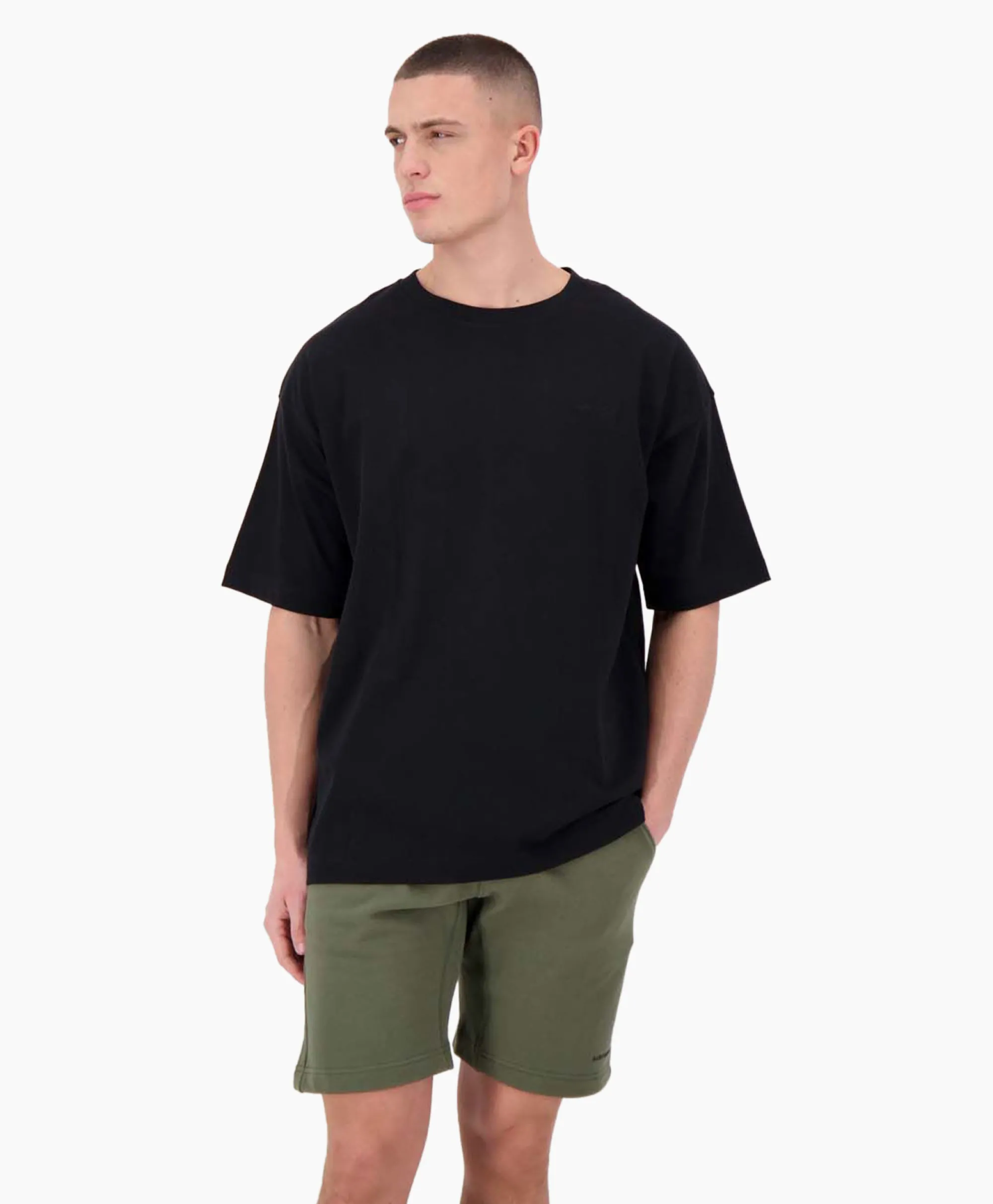 Discount T-Shirt Korte Mouw Oversized Ttt Embro Zwart Heren T-Shirts