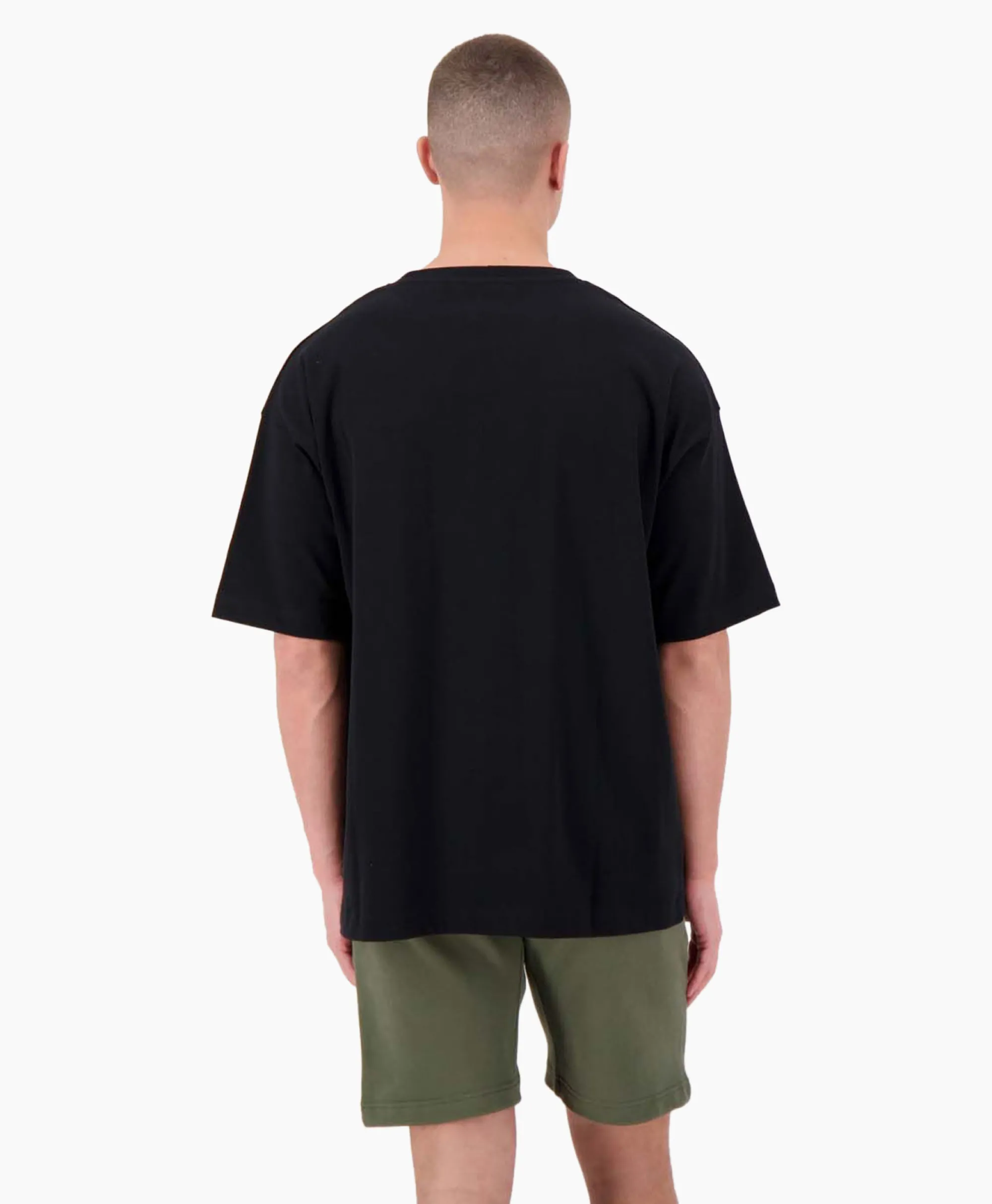 Discount T-Shirt Korte Mouw Oversized Ttt Embro Zwart Heren T-Shirts