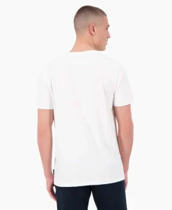 Sale T-Shirt Korte Mouw Garment Dyed Wit Heren T-Shirts