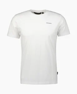 Outlet T-Shirt Korte Mouw Basic Wit Heren T-Shirts