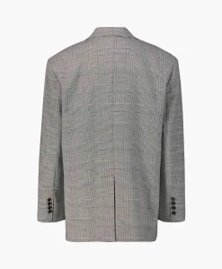 Alix The Label Blazer Woven Special Checked Zwart*Dames Blazers