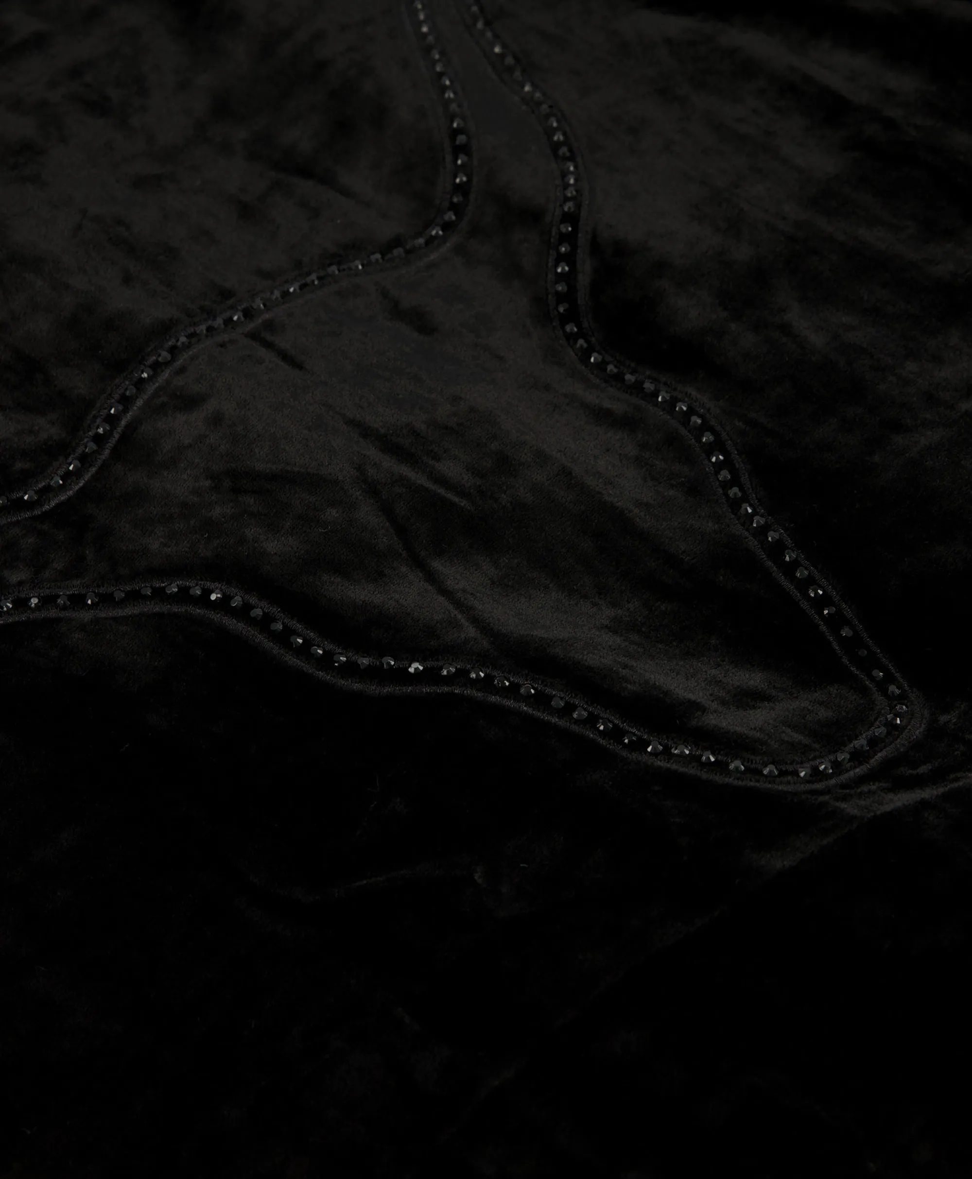 Sale Bomberjack Ladies Woven Oversized Velvet Zwart Dames Jassen