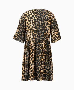 Discount Jurk Ladies Woven Animal Dress Print + 2 Kleurig Dames Bruiloftskleding