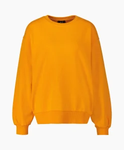 Alix The Label Pullover Knitted Patch Oranje*Dames Truien