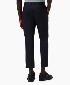 Online Broek Pelan Donker Blauw Heren Broeken