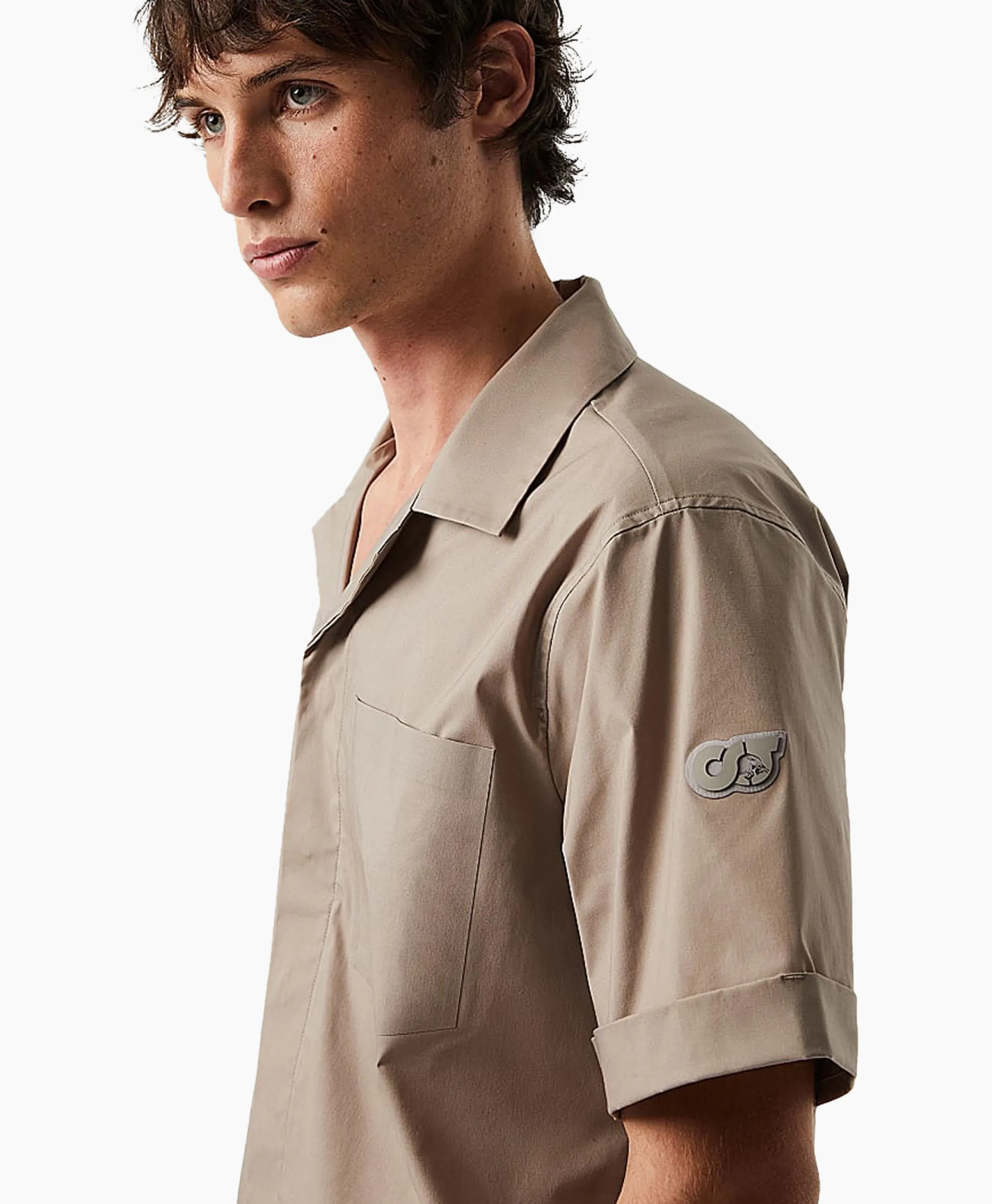 Clearance Overhemd Welsh Zand Heren Overhemden