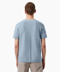 Alpha Tauri T-Shirt Korte Mouw Fosos Licht Blauw*Heren T-Shirts