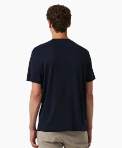 New T-Shirt Korte Mouw Jopin Donker Blauw Heren T-Shirts