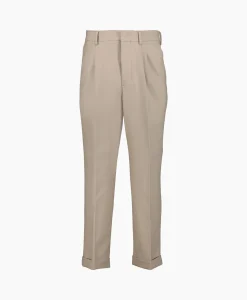 Best Broek Carott Fit Taupe Heren Broeken