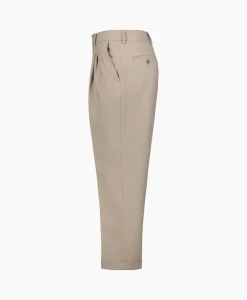 Best Broek Carott Fit Taupe Heren Broeken