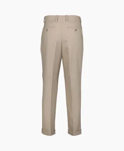 Best Broek Carott Fit Taupe Heren Broeken