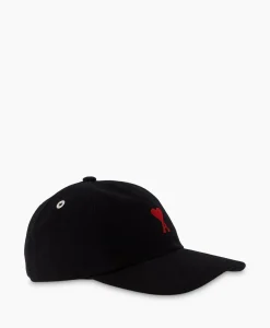 Ami Paris Hoed/Pet Adc Embroideryzwart*Heren Petten