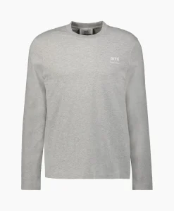 Best T-Shirt Ami Am Antraciet Heren T-Shirts