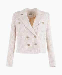 Anna Van Toor Blazer 33A01-02613 Off White*Dames Blazers