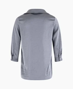 Blouse 32A05-03274 Zilver Dames Blouses