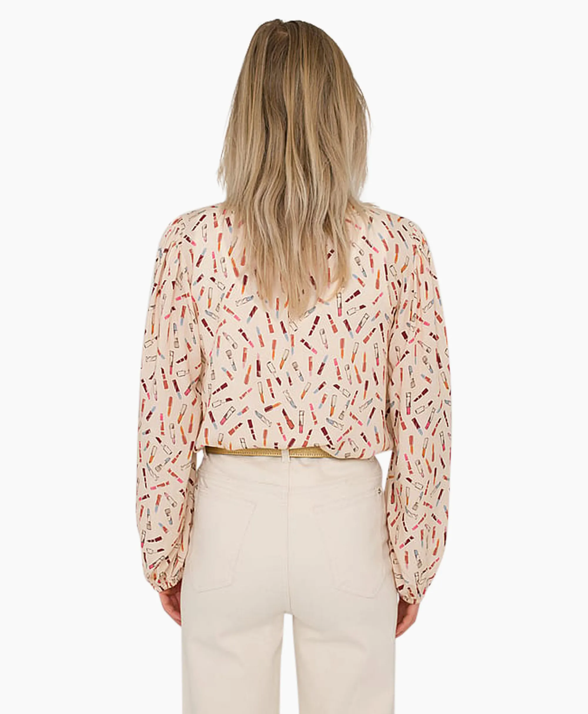 Sale Blouse 74A05-03220A Rood Dames Blouses