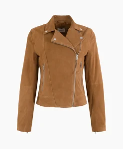 Sale Gilet 12A01-02669 Bruin Dames Gilets