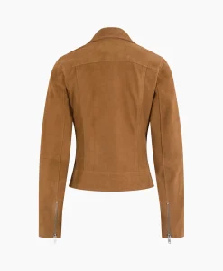 Sale Gilet 12A01-02669 Bruin Dames Gilets