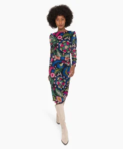 Anna Van Toor Jurk 26A06-03636 Zwart*Dames Jurken