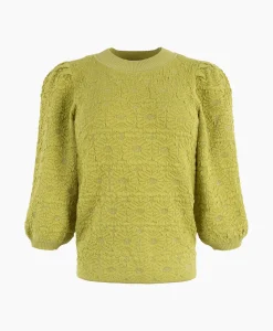Clearance Pullover 34A09-02850 Groen Dames Truien