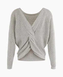 Anna Van Toor Pullover 21A09-02818B Licht Grijs*Dames Truien