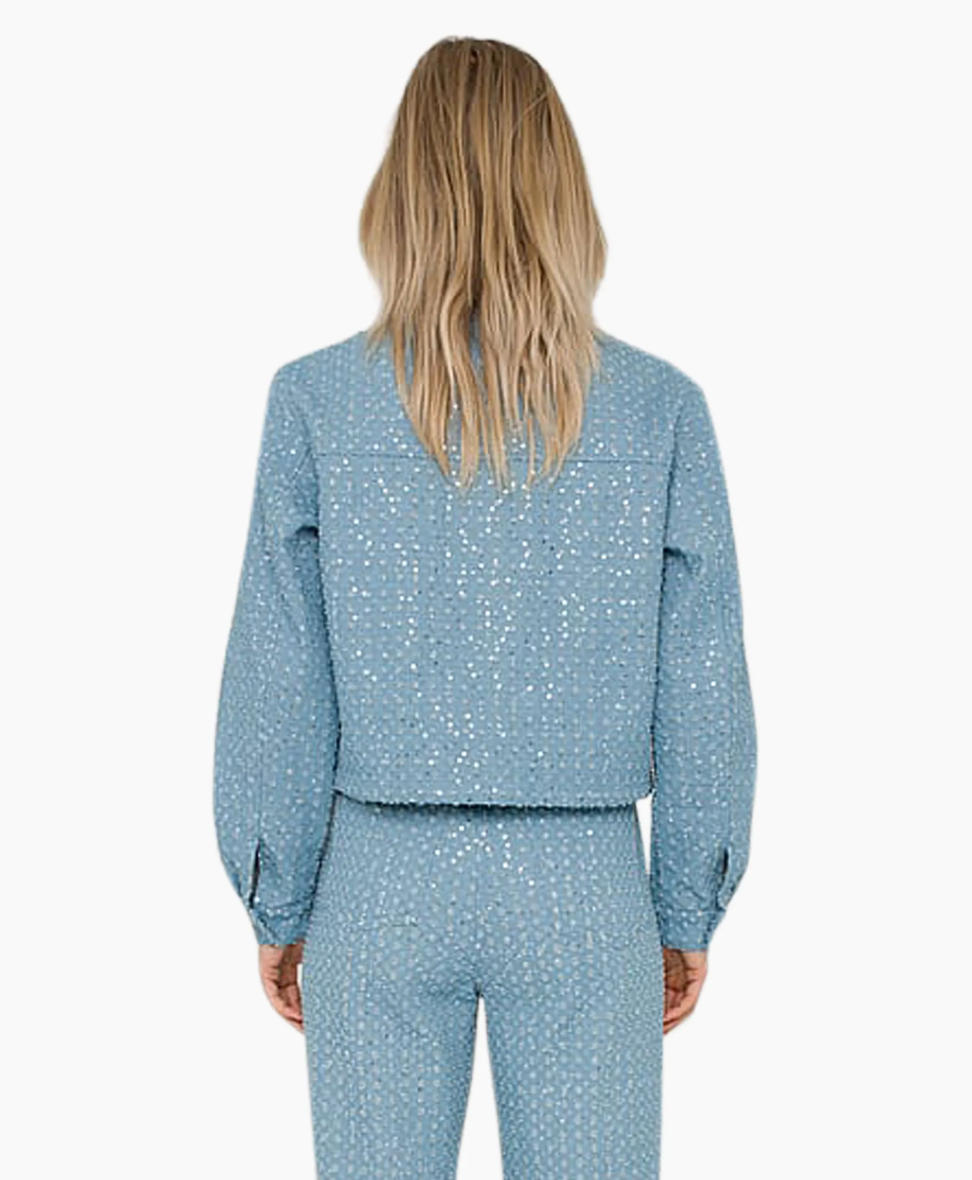 Clearance Spijkerjas 17A01-02612 Blauw Dames Blouses