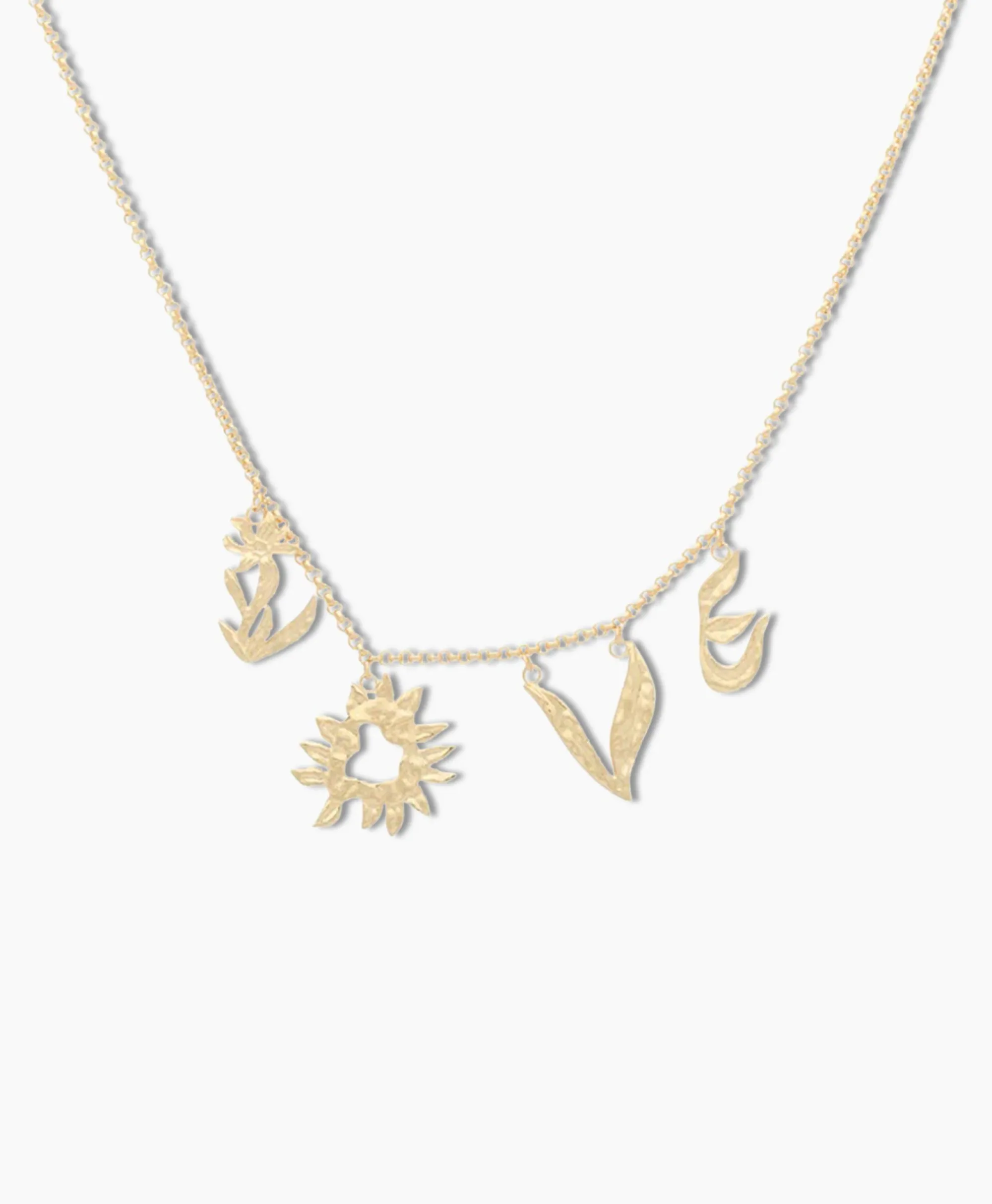 New Ketting Bonfire Choker Goud Dames Sieraden