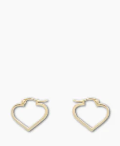 Best Oorbellen Funky Love Small Hoop Goud Dames Sieraden