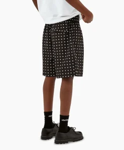 Online Korte Broek Heat Print Zwart Heren Broeken