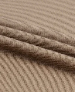 Online Pullover Buttonless Polo L Taupe Heren Truien