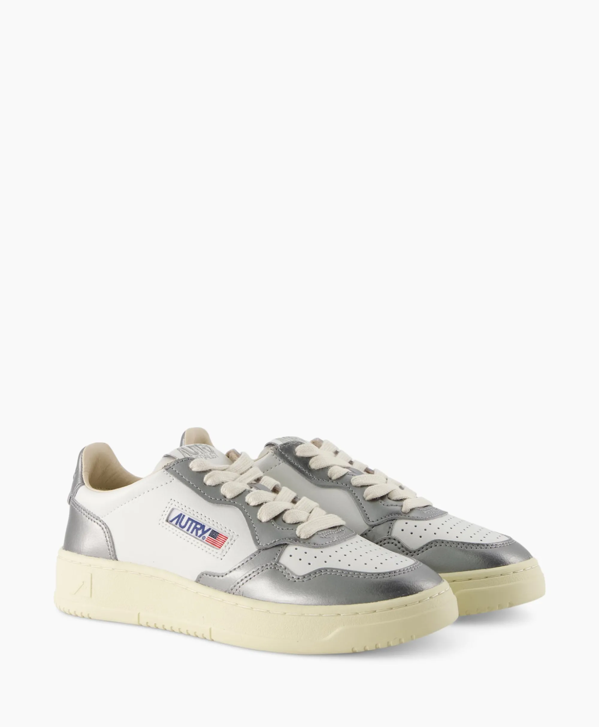 Autry Sneaker Medalist Low Wom. Zilver*Dames Sneakers