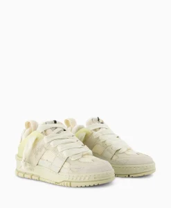 Sneaker Area Patchwork Beige Dames Sneakers