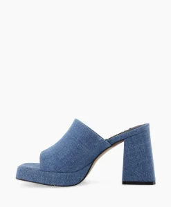 Bibi Lou Pump Canvas Jeans Blauw*Dames Pumps