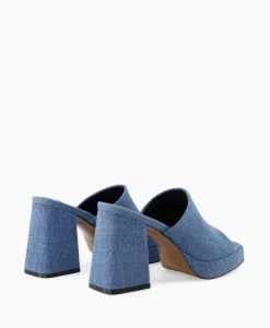 Bibi Lou Pump Canvas Jeans Blauw*Dames Pumps