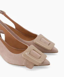 Discount Pump Dandy 55 Ecru Dames Pumps