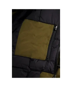 Sale Gewatteerde Jas Langford Parka Donker Groen Heren Jassen