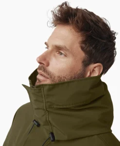 Sale Gewatteerde Jas Langford Parka Donker Groen Heren Jassen