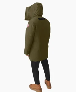 Sale Gewatteerde Jas Langford Parka Donker Groen Heren Jassen