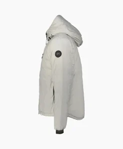 Canada Goose Gewatteerde Jas Lodge Hoody Grijs*Heren Jassen