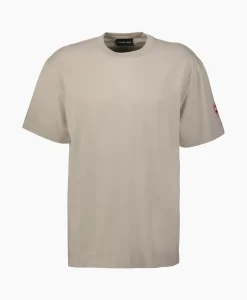 Outlet Sweater Gladstone Relaxed Longsleeve Beige Heren Truien