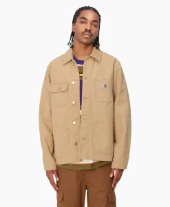 Carhartt Wip Jack Michigan Beige*Heren Jassen
