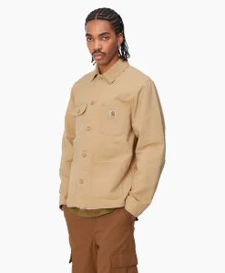 Carhartt Wip Jack Michigan Beige*Heren Jassen