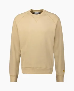 Carhartt Wip Sweater Chase Beige*Heren Truien
